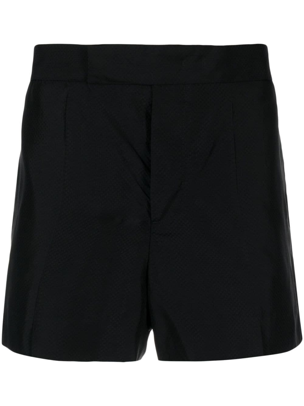 SAPIO jacquard cotton tailored shorts - Black von SAPIO
