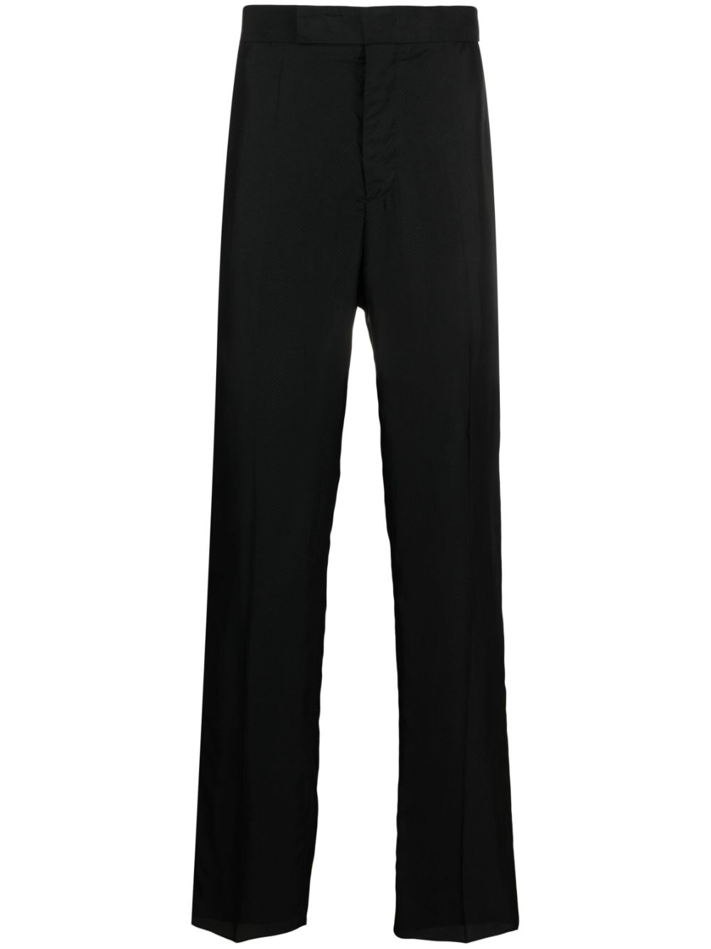 SAPIO straight-leg tailored trousers - Black von SAPIO