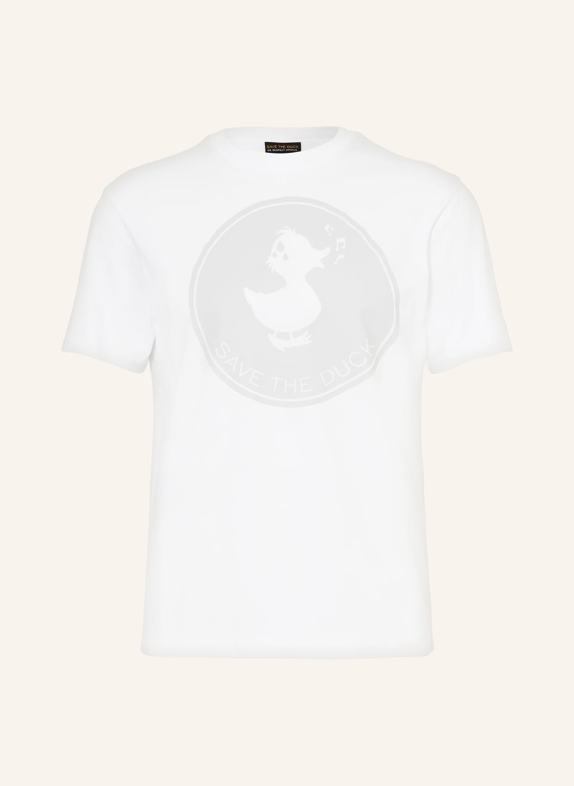 Save The Duck T-Shirt Pepo weiss von SAVE THE DUCK