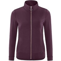 SCHNEIDER SPORTSWEAR Damen Sweatjacke MALEAW dunkelrot | 40 von SCHNEIDER SPORTSWEAR