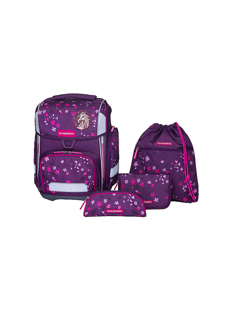 SCHNEIDERS Schultaschen Set Ergolite 9tlg Berry Blossom SCHNEIDERS Schultaschen Set Ergolite 9tlg Berry Blossom von SCHNEIDERS