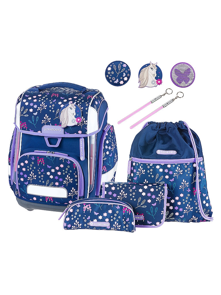 SCHNEIDERS Schultaschen Set Ergolite 9tlg Bloom von SCHNEIDERS