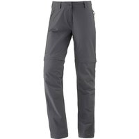 SCHÖFFEL Damen ZipOff-Hose Ascona grau | 44 von Schöffel