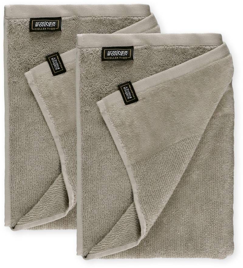 SCHÖNER WOHNEN-Kollektion Duschtücher »Sense«, (2 St., 2er Set Duschtücher 70 x 140 cm) von SCHÖNER WOHNEN-KOLLEKTION