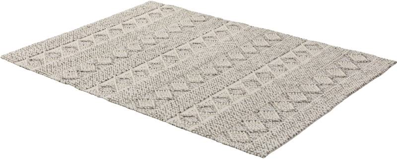SCHÖNER WOHNEN-Kollektion Teppich »Alva«, rechteckig, 14 mm Höhe, Hoch-Tief-Struktur, Wohnzimmer von SCHÖNER WOHNEN-KOLLEKTION