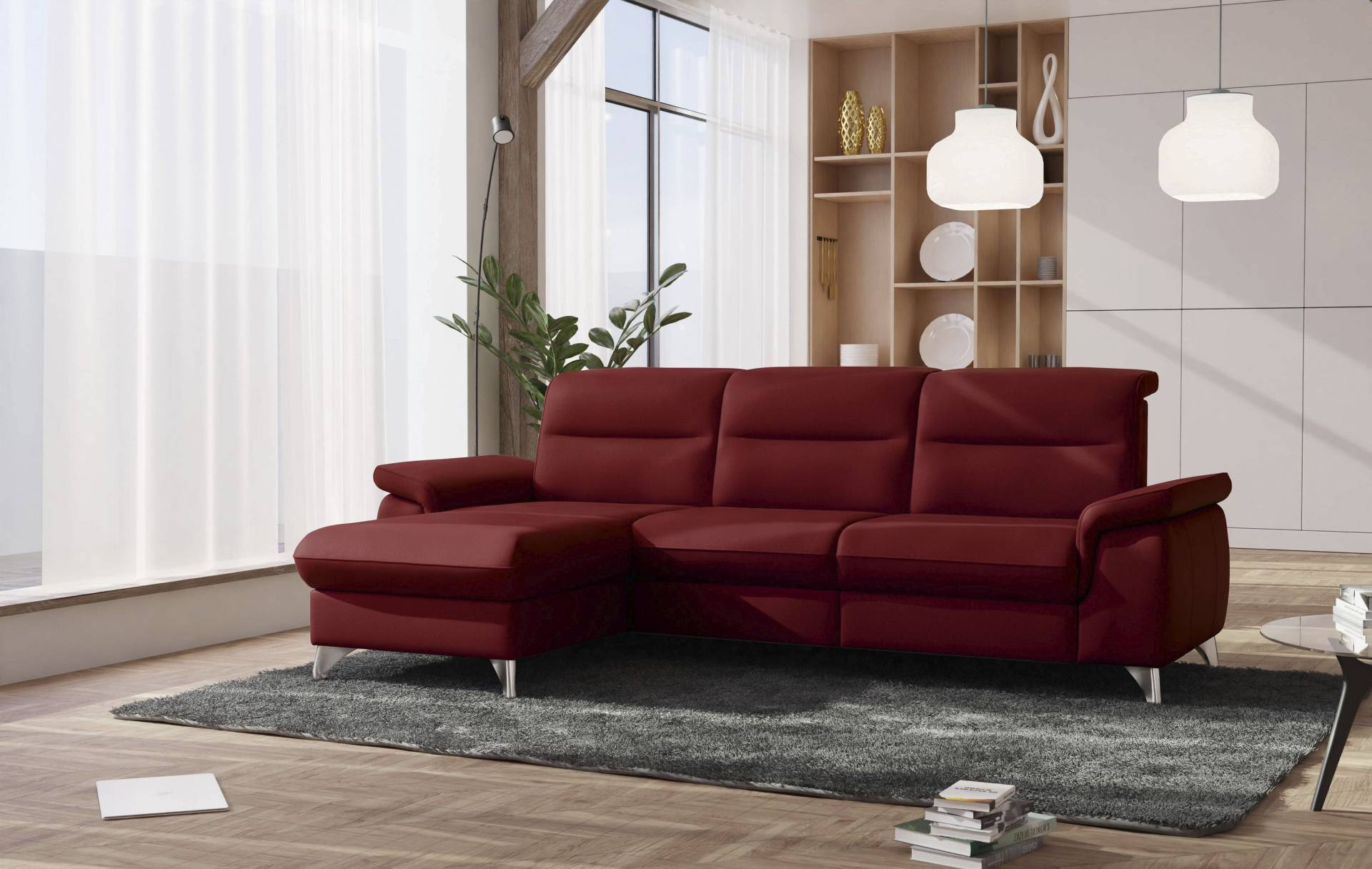 sit&more Ecksofa »Astoria L-Form«, wahlweise mit motorischer Relaxfunktion sit&more Ecksofa »Astoria L-Form«, wahlweise mit motorischer Relaxfunktion von sit&more