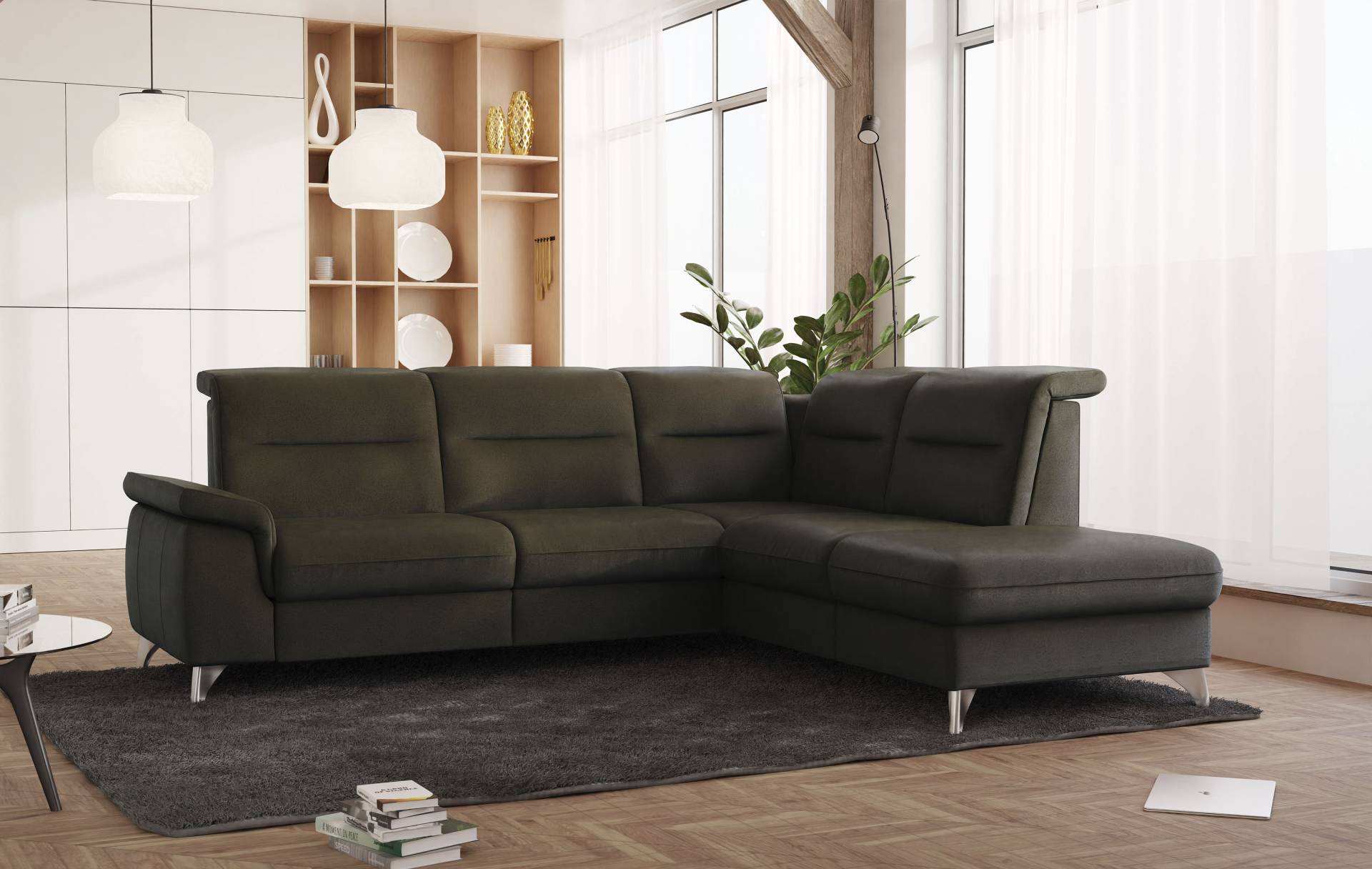 sit&more Ecksofa »Astoria«, wahlweise mit motorischer Relaxfunktion von sit&more