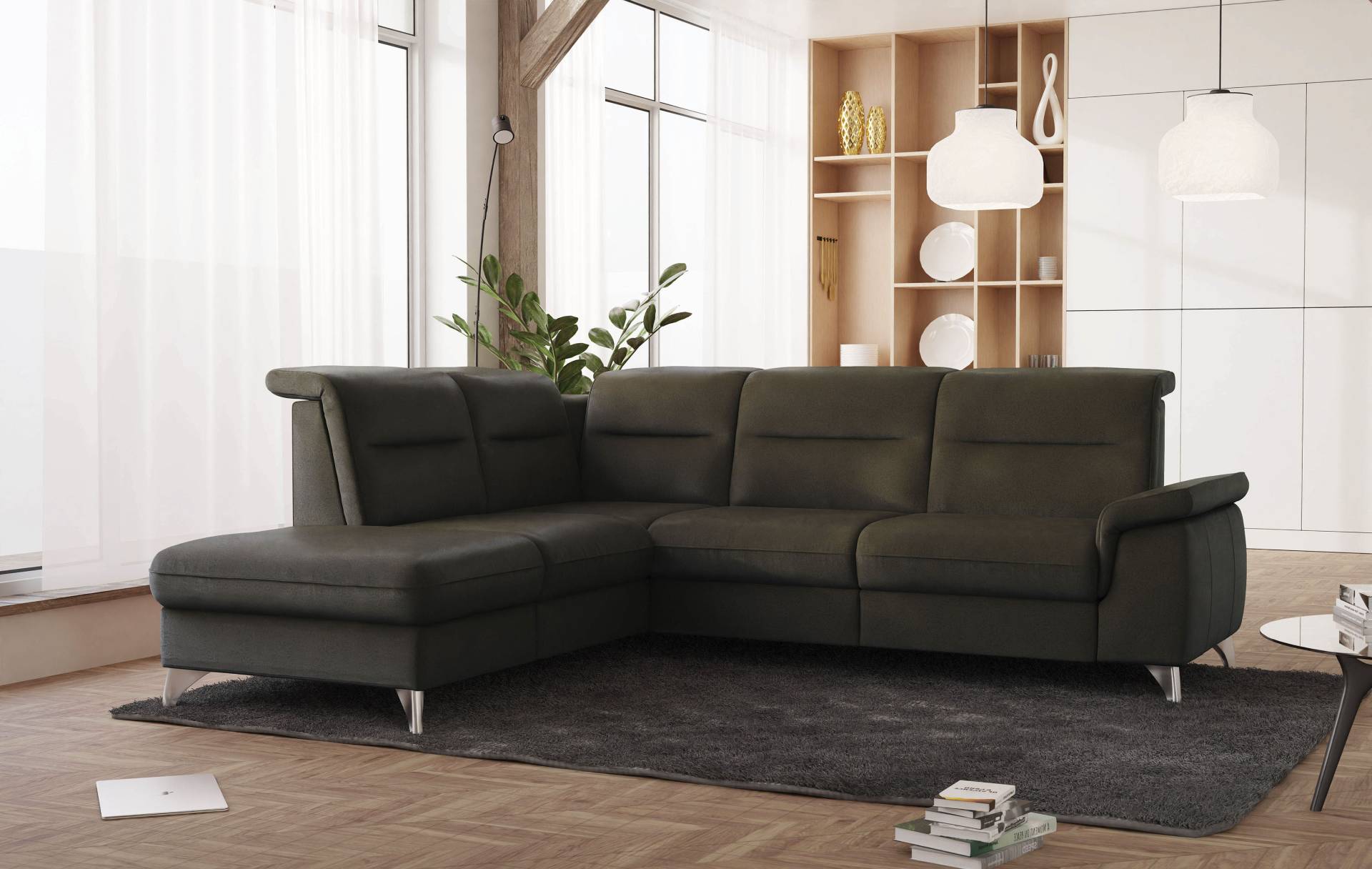 sit&more Ecksofa »Astoria«, wahlweise mit motorischer Relaxfunktion von sit&more