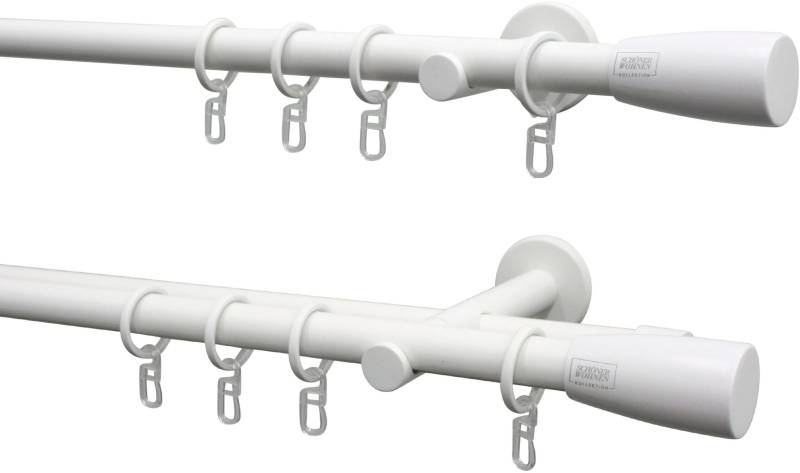 SCHÖNER WOHNEN-Kollektion Gardinenstangen-Endstück »Konus für Ø 20 mm«, (2 St.), Serie Einzelprogramm Leon Ø 20 mm von SCHÖNER WOHNEN-KOLLEKTION