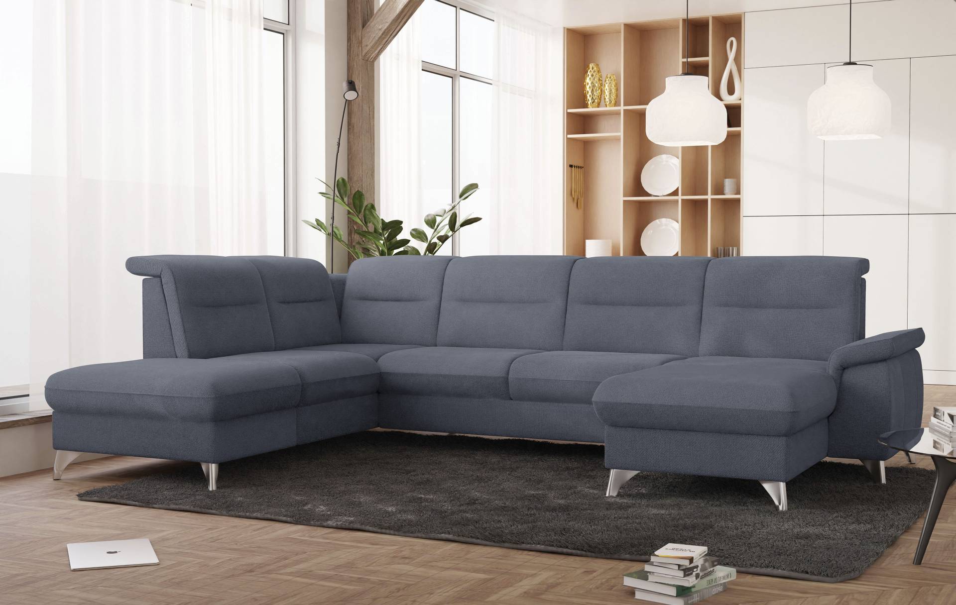 sit&more Wohnlandschaft »Astoria U-Form«, wahlweise mit motorischer Relaxfunktion sit&more Wohnlandschaft »Astoria U-Form«, wahlweise mit motorischer Relaxfunktion von sit&more