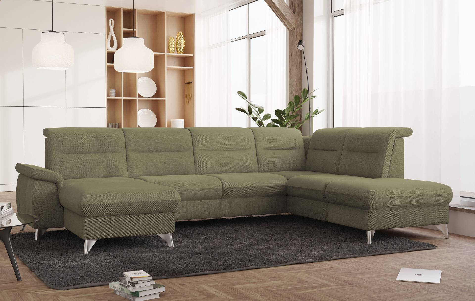 sit&more Wohnlandschaft »Astoria U-Form«, wahlweise mit motorischer Relaxfunktion sit&more Wohnlandschaft »Astoria U-Form«, wahlweise mit motorischer Relaxfunktion von sit&more