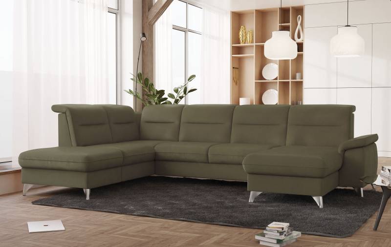 sit&more Wohnlandschaft »Astoria U-Form«, wahlweise mit motorischer Relaxfunktion von sit&more