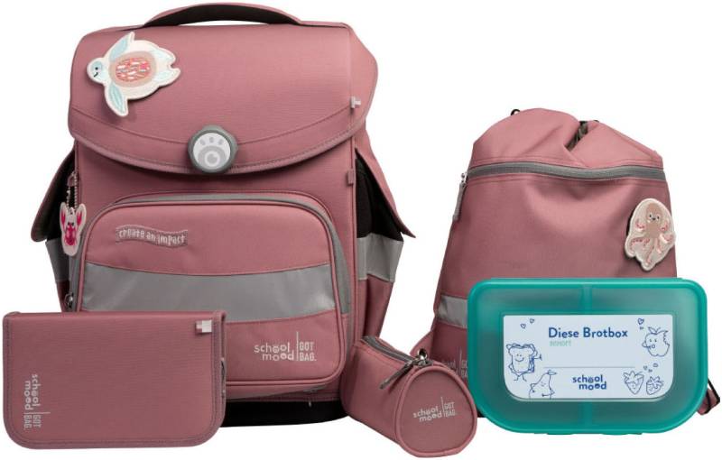SCHOOL-MOOD® Schulranzen »Timeless Pro«, retroreflektierende Flächen von SCHOOL-MOOD®