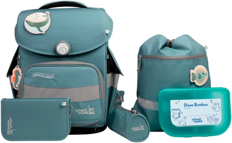 SCHOOL-MOOD® Schulranzen »Timeless Pro«, retroreflektierende Flächen von SCHOOL-MOOD®