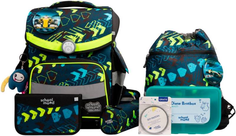SCHOOL-MOOD® Schulranzen »Timeless Pro«, retroreflektierende Flächen von SCHOOL-MOOD®
