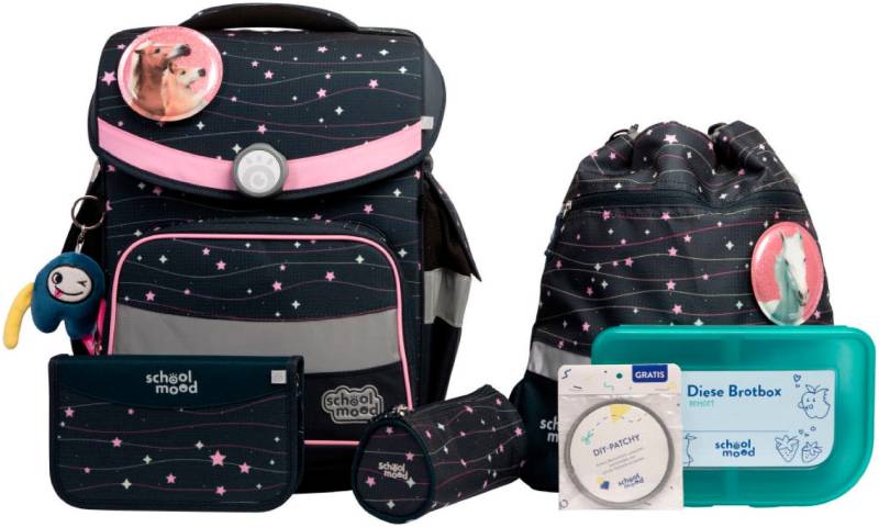 SCHOOL-MOOD® Schulranzen »Timeless Pro«, retroreflektierende Flächen von SCHOOL-MOOD®