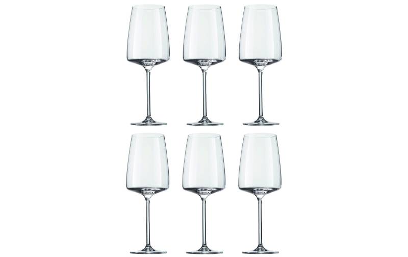 SCHOTT-ZWIESEL Rotweinglas »Sensa 5,35 dl, 6 Stück, Transparent«, (Set, 6 tlg.), 6 teilig von SCHOTT-ZWIESEL