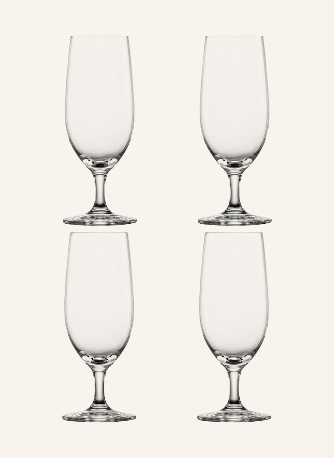Schott Zwiesel 4er-Set Biergläser Beer Basic transparent von SCHOTT ZWIESEL