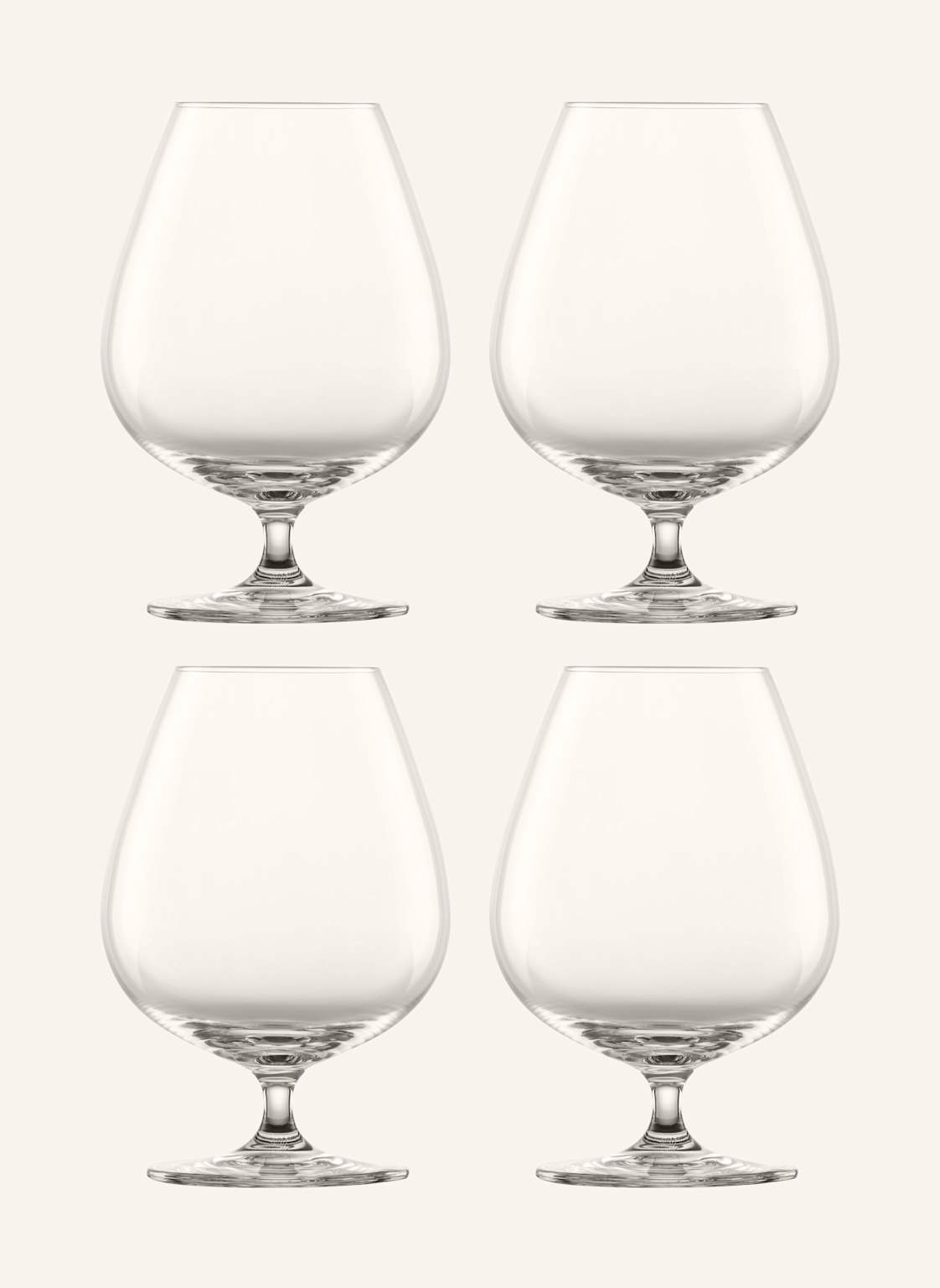 Schott Zwiesel 4er-Set Cognacgläser Bar Special transparent Schott Zwiesel 4er-Set Cognacgläser Bar Special transparent von SCHOTT ZWIESEL