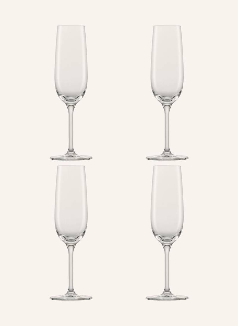 Schott Zwiesel 4er-Set Sektgläser For You transparent von SCHOTT ZWIESEL