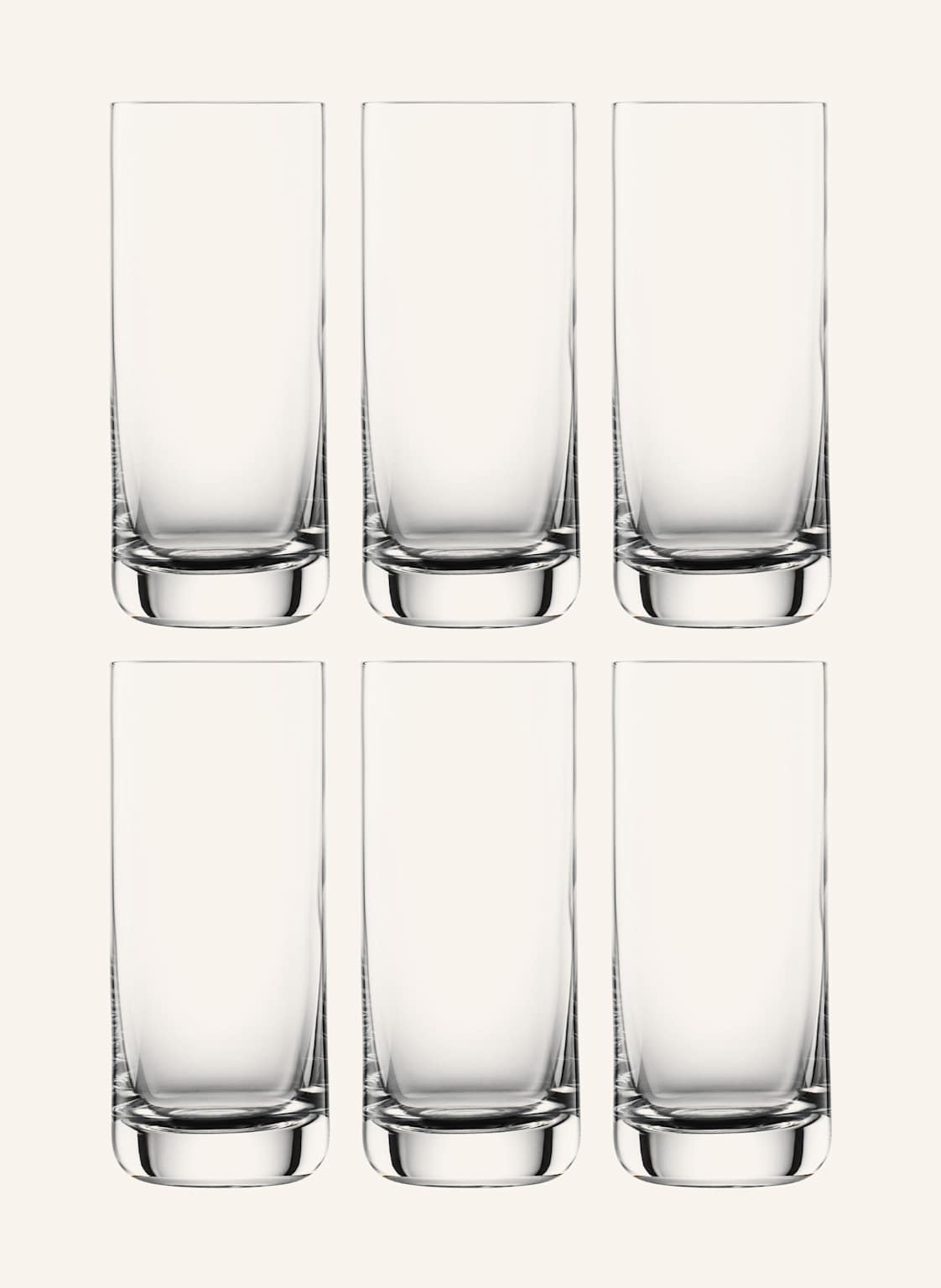 Schott Zwiesel 6er-Set Longdrinkgläser Simple transparent Schott Zwiesel 6er-Set Longdrinkgläser Simple transparent von SCHOTT ZWIESEL