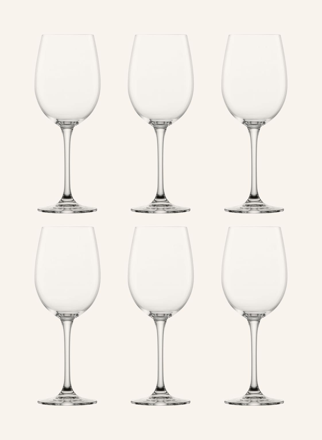 Schott Zwiesel 6er-Set Weingläser Classico transparent Schott Zwiesel 6er-Set Weingläser Classico transparent von SCHOTT ZWIESEL