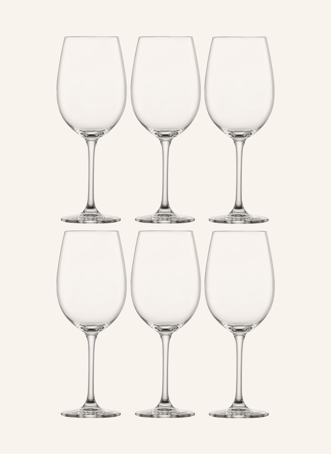 Schott Zwiesel 6er-Set Weingläser Classico transparent Schott Zwiesel 6er-Set Weingläser Classico transparent von SCHOTT ZWIESEL
