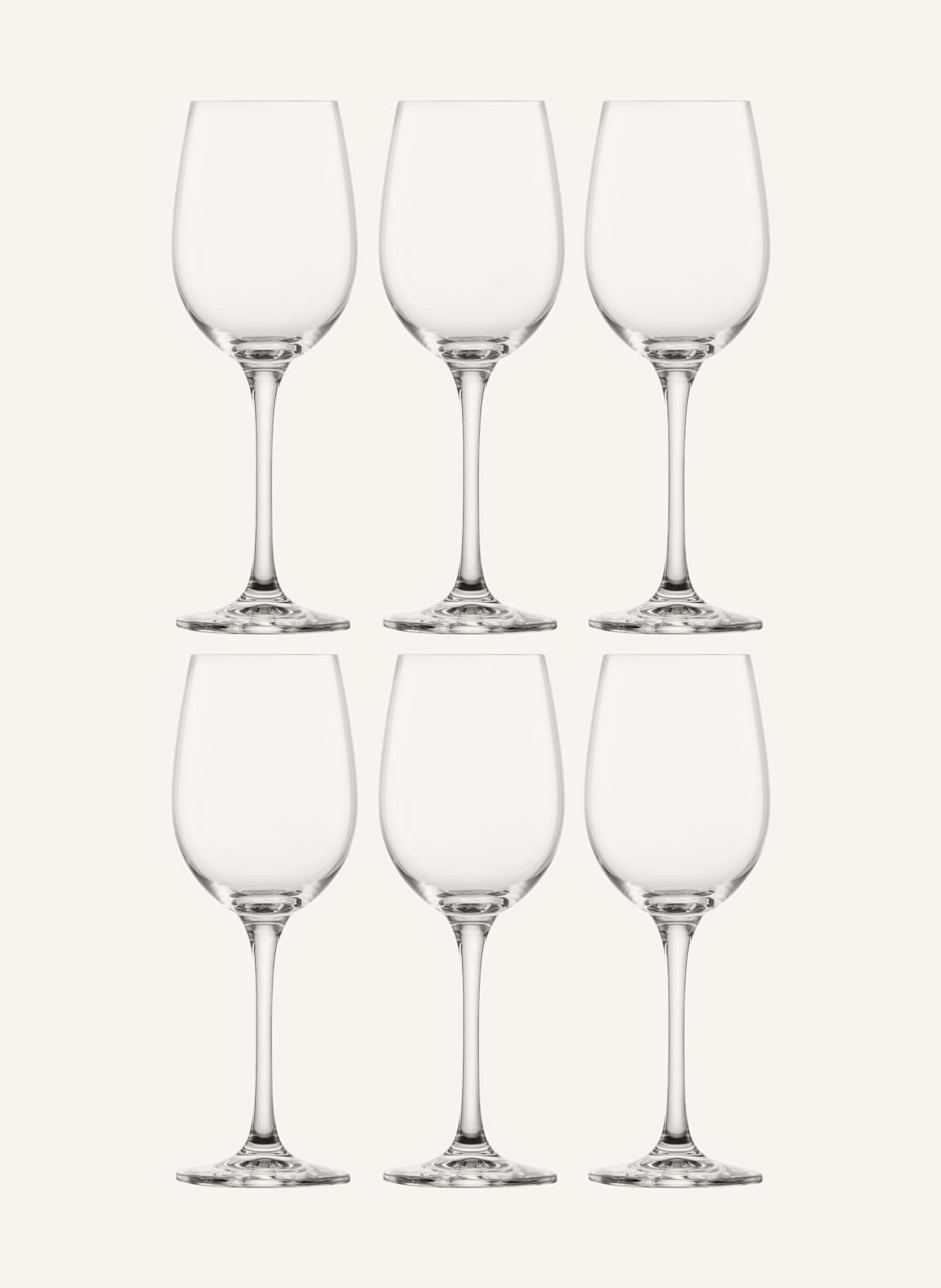 Schott Zwiesel 6er-Set Weingläser Classico transparent Schott Zwiesel 6er-Set Weingläser Classico transparent von SCHOTT ZWIESEL