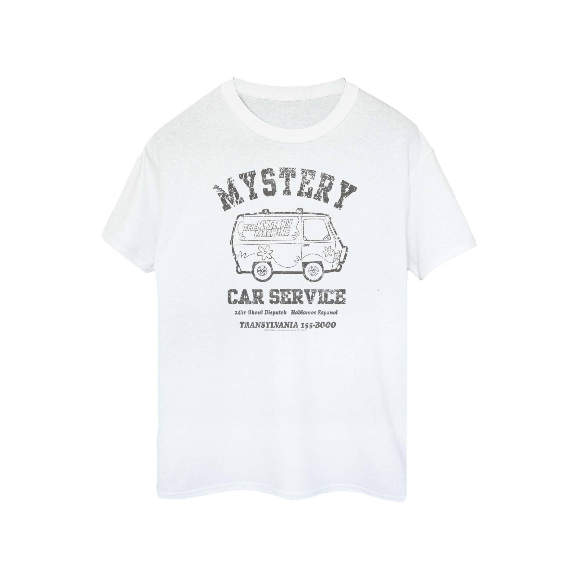 Mystery Car Service Tshirt Damen Weiss M von SCOOBY DOO