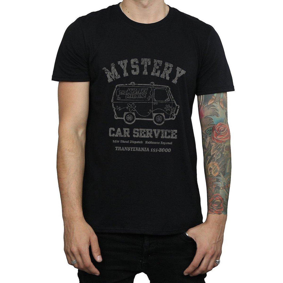 Mystery Car Service Tshirt Herren Schwarz S von SCOOBY DOO