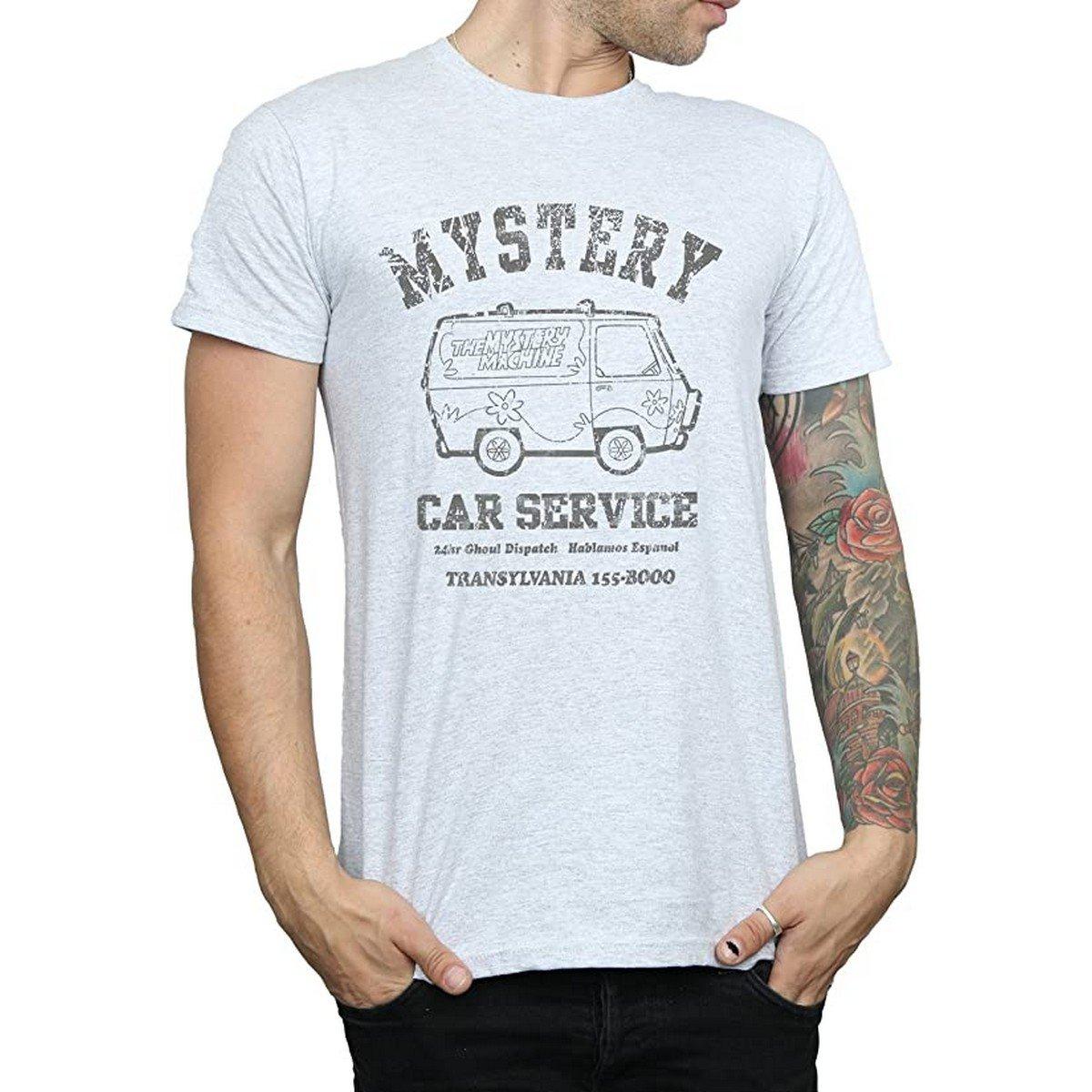 Mystery Car Service Tshirt Jungen Grau 3XL von SCOOBY DOO
