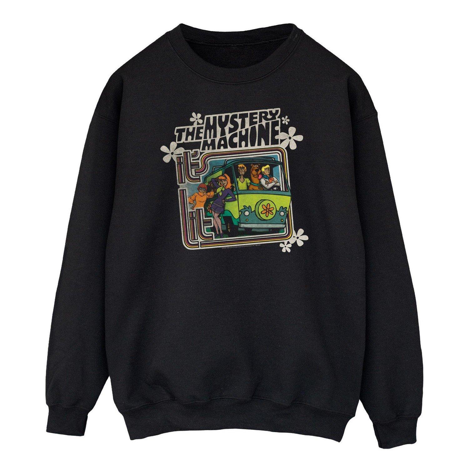 Sweatshirt Herren Schwarz L von SCOOBY DOO