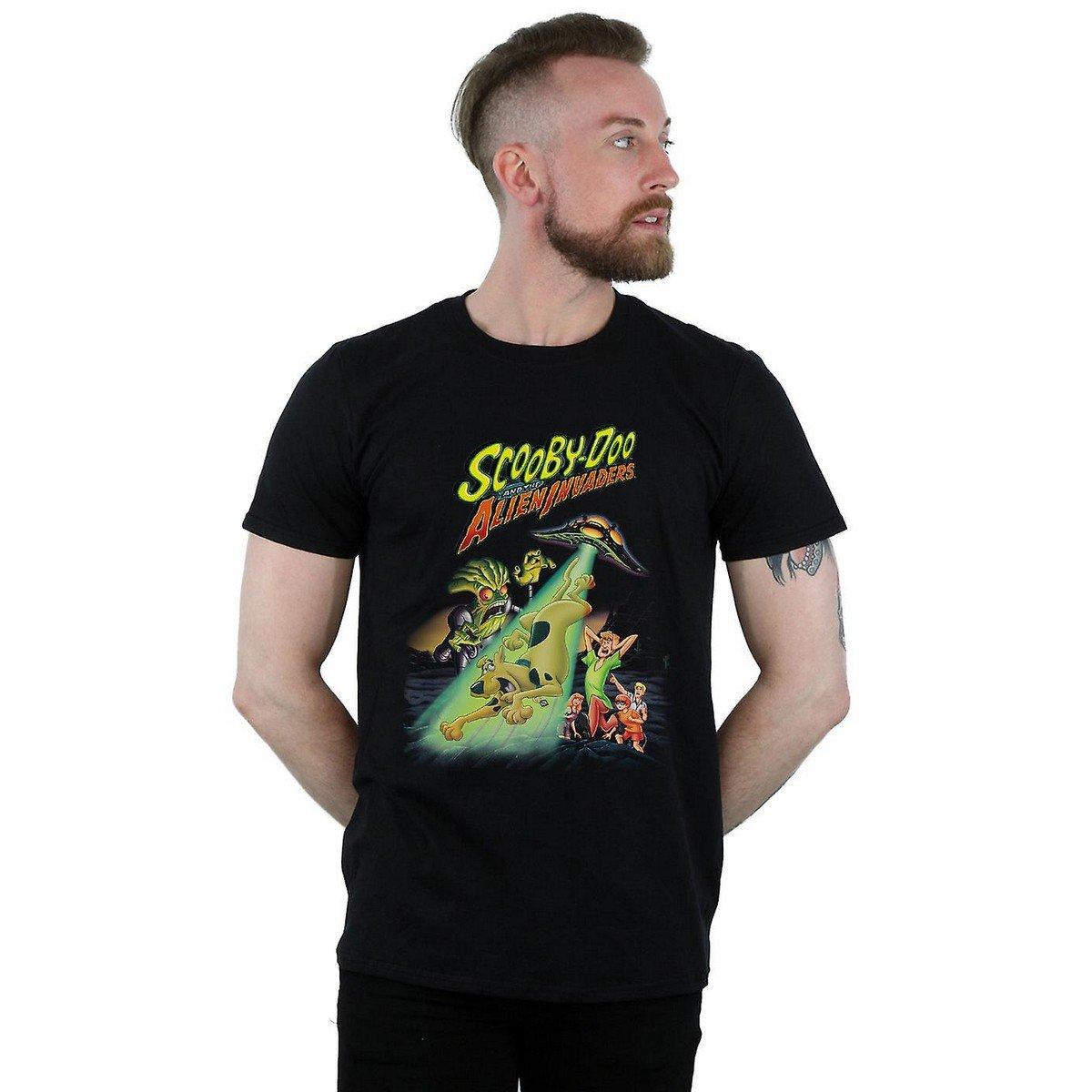 The Alien Invaders Tshirt Herren Schwarz S von SCOOBY DOO