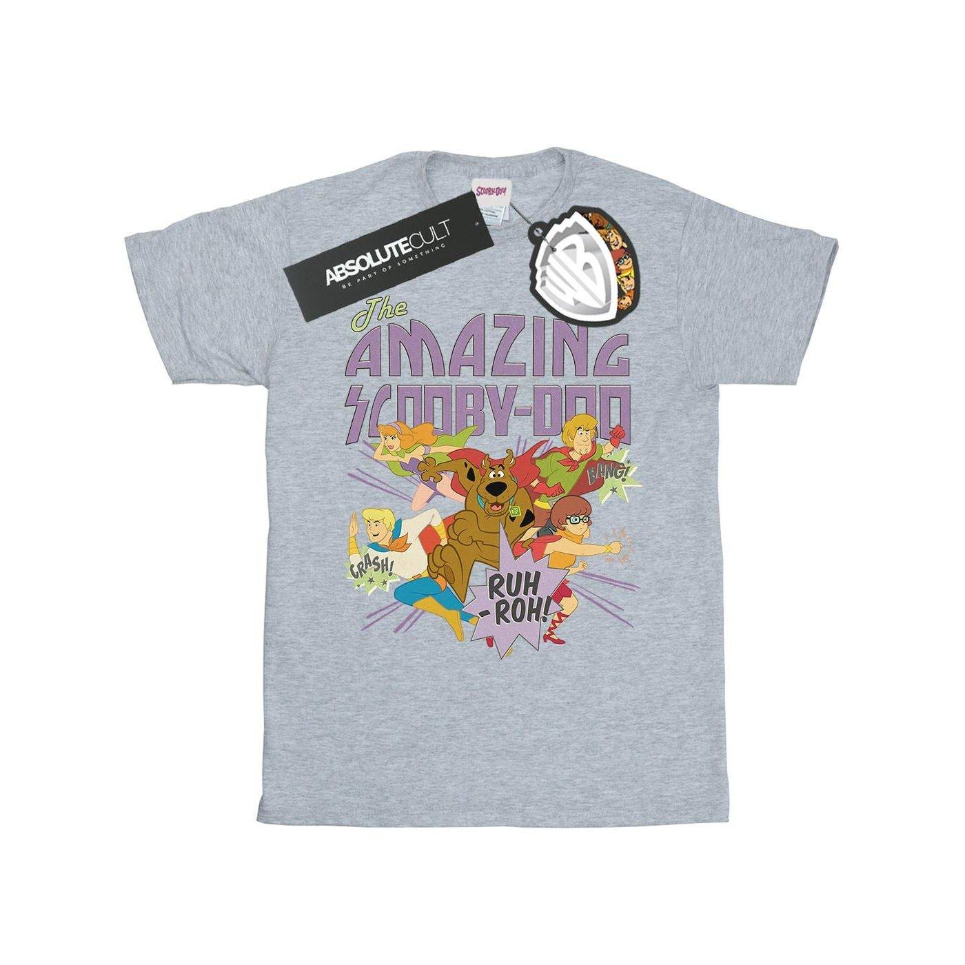 The Amazing Scooby Tshirt Herren Grau L von SCOOBY DOO