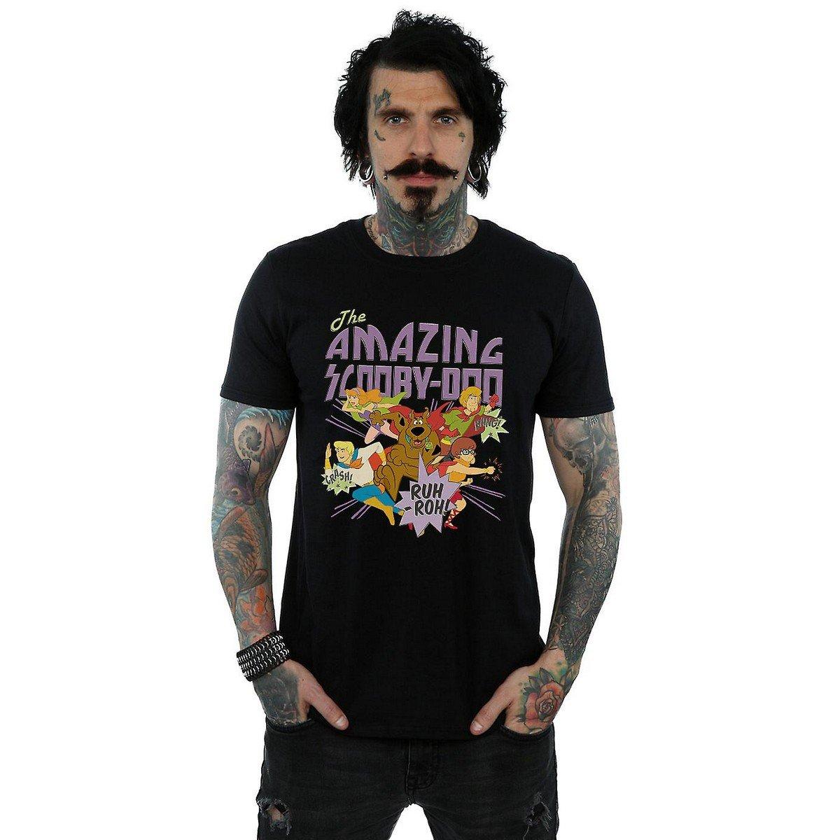 The Amazing Scooby Tshirt Herren Schwarz L von SCOOBY DOO