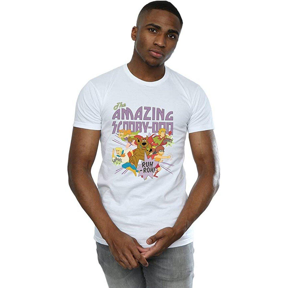 The Amazing Scooby Tshirt Herren Weiss L von SCOOBY DOO