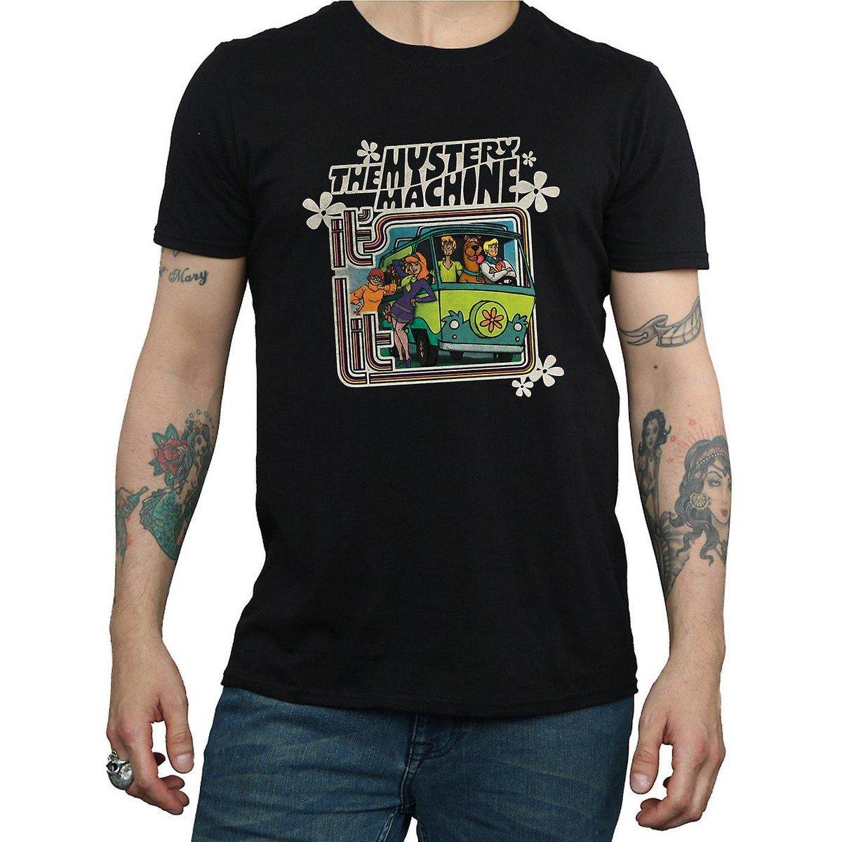 Tshirt Herren Schwarz XXL von SCOOBY DOO