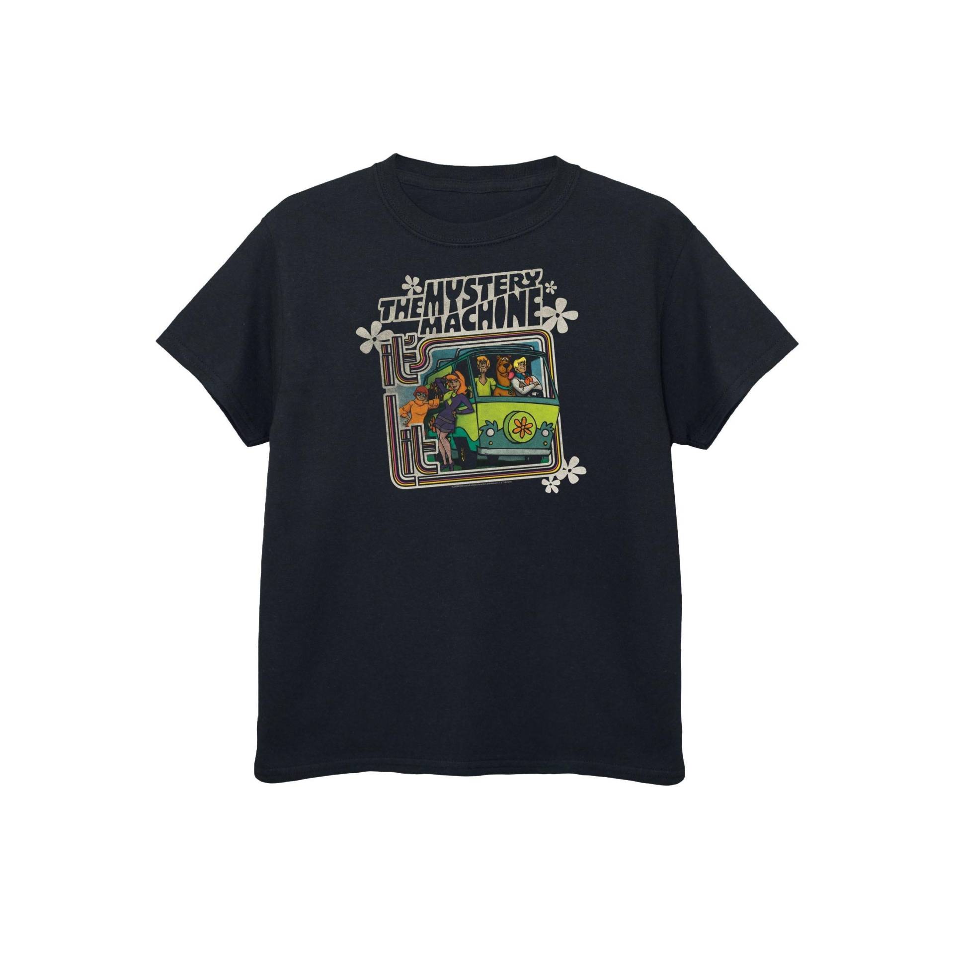 Tshirt Jungen Schwarz 128 von SCOOBY DOO