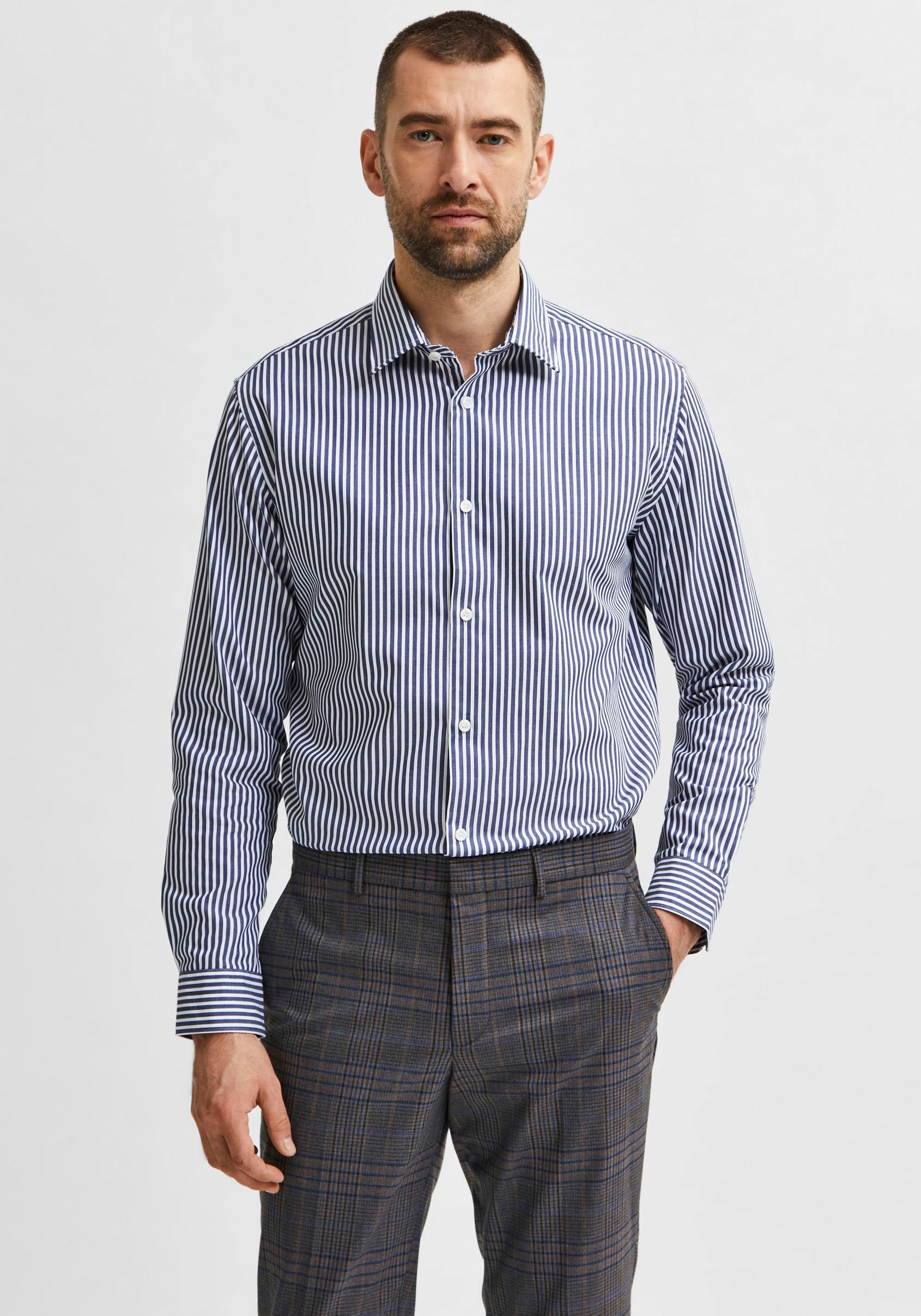 SELECTED HOMME Businesshemd »SLHSLIMETHAN SHIRT« von SELECTED HOMME