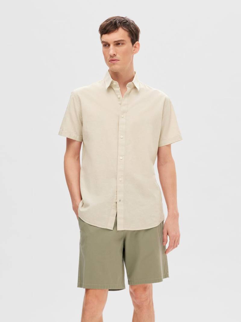 SELECTED HOMME Kurzarmhemd »SLHREG-SUN SHIRT SS NOOS« von SELECTED HOMME