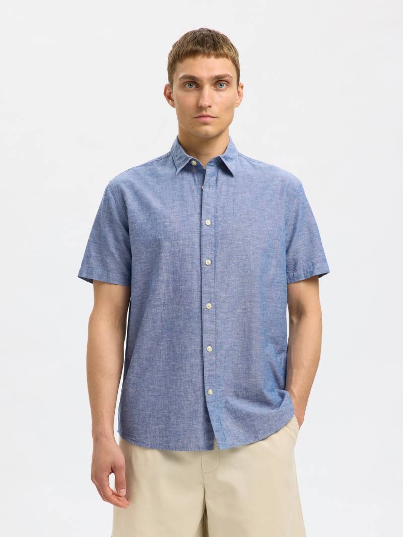 SELECTED HOMME Kurzarmhemd »SLHREG-SUN SHIRT SS NOOS« von SELECTED HOMME