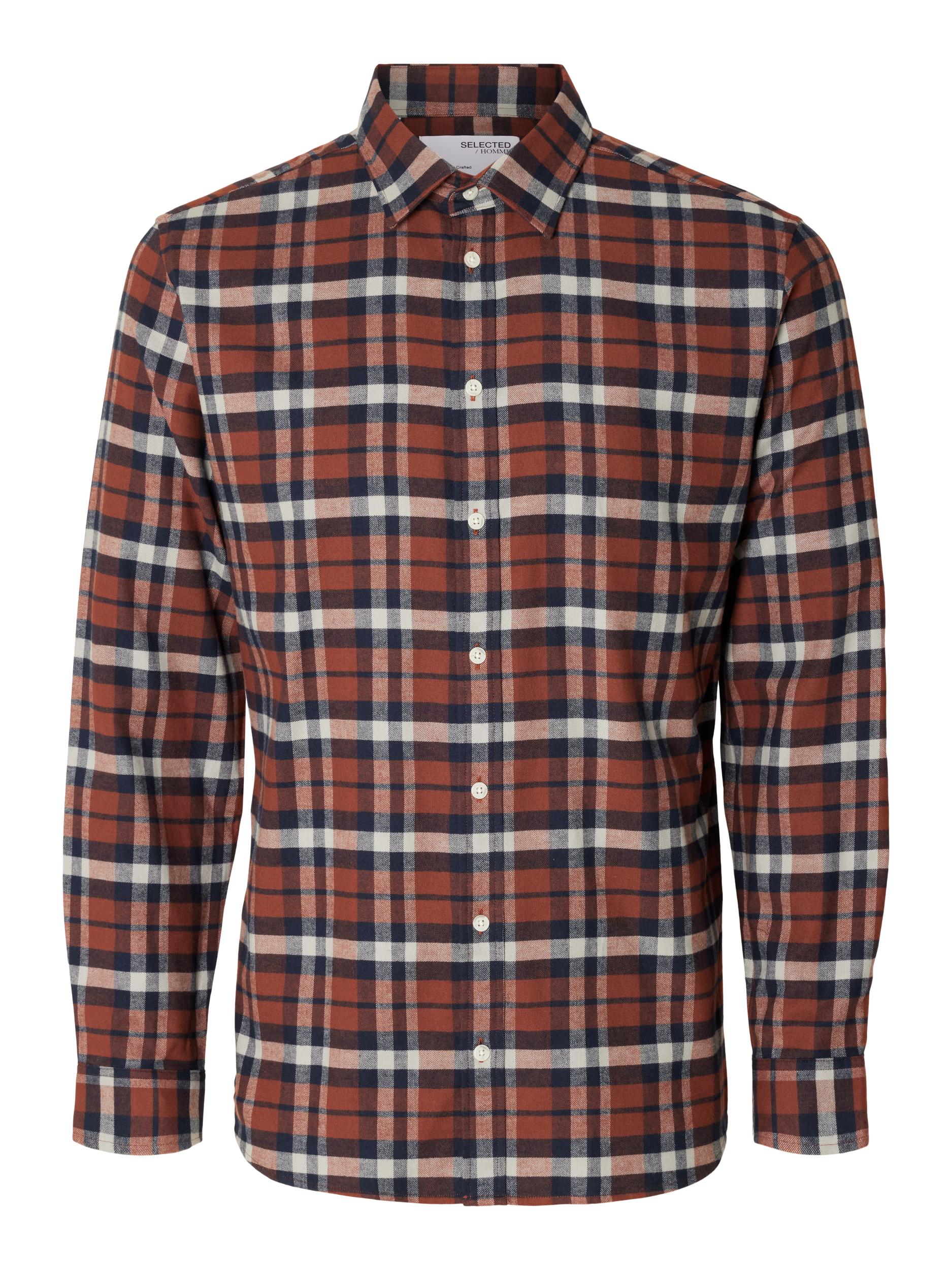 SELECTED HOMME Langarmhemd »SLHSLIMOWEN-FLANNEL SHIRT LS NOOS« von SELECTED HOMME