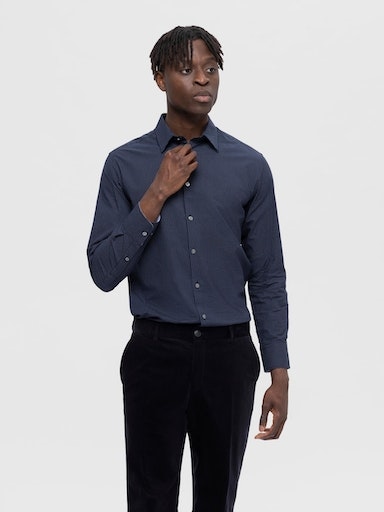 SELECTED HOMME Langarmhemd »SLHSLIMSOHO-DETAIL SHIRT LS NOOS« von SELECTED HOMME