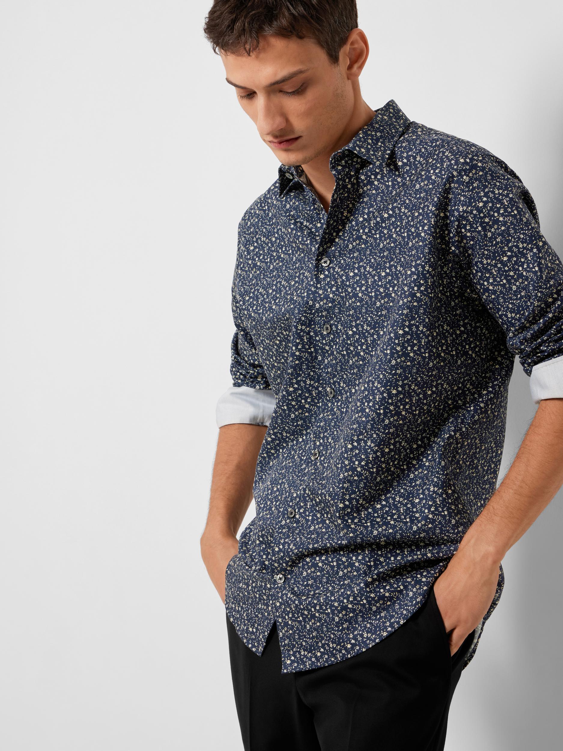 SELECTED HOMME Langarmhemd »SLHSLIMSOHO-DETAIL SHIRT LS NOOS« von SELECTED HOMME