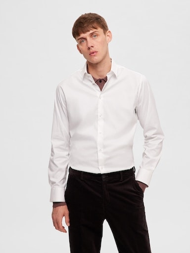 SELECTED HOMME Langarmhemd »SLHSLIMTRAVEL SHIRT NOOS« von SELECTED HOMME