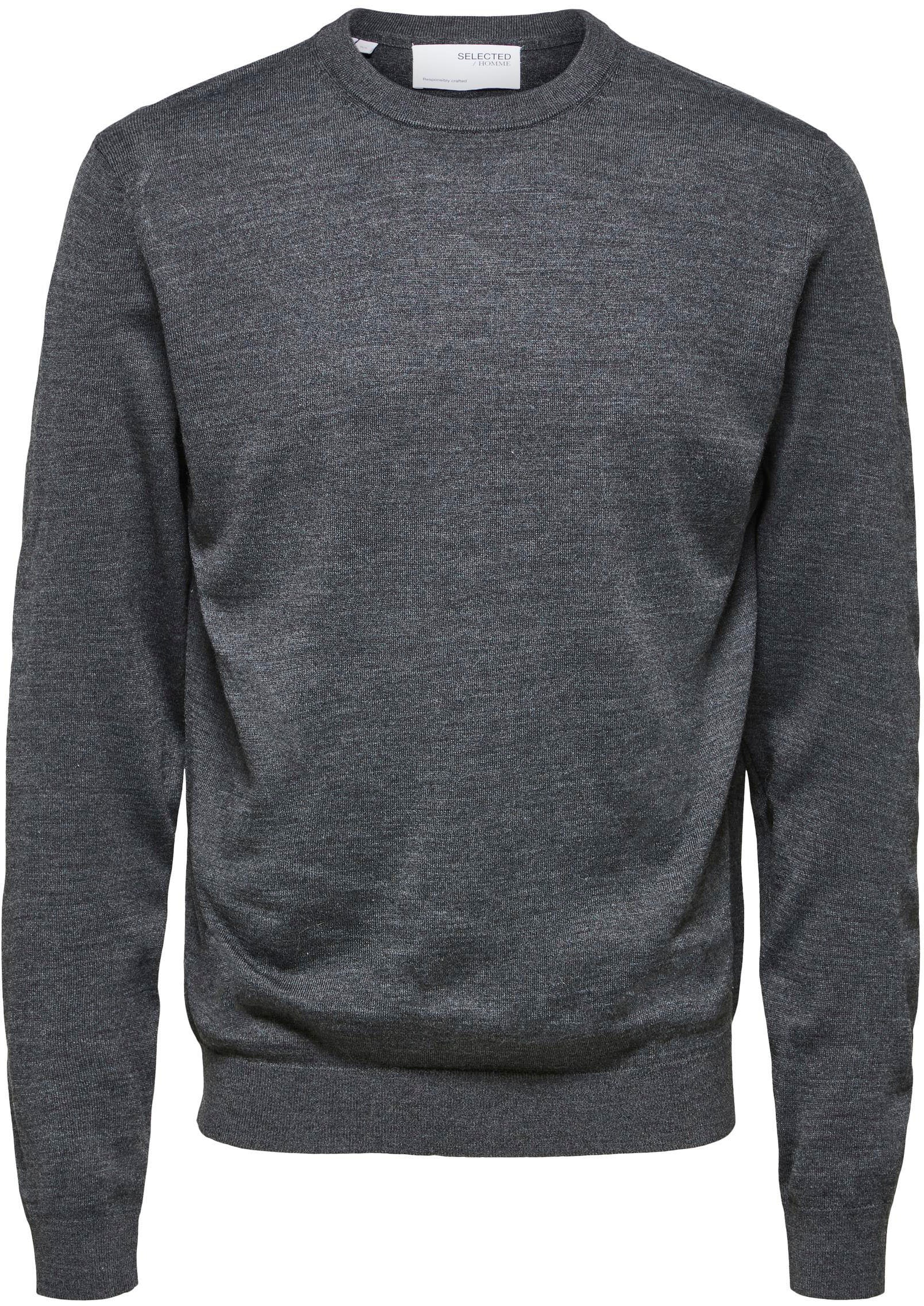 SELECTED HOMME Rundhalspullover »OWN MERINO COOLMAX KNIT« von SELECTED HOMME