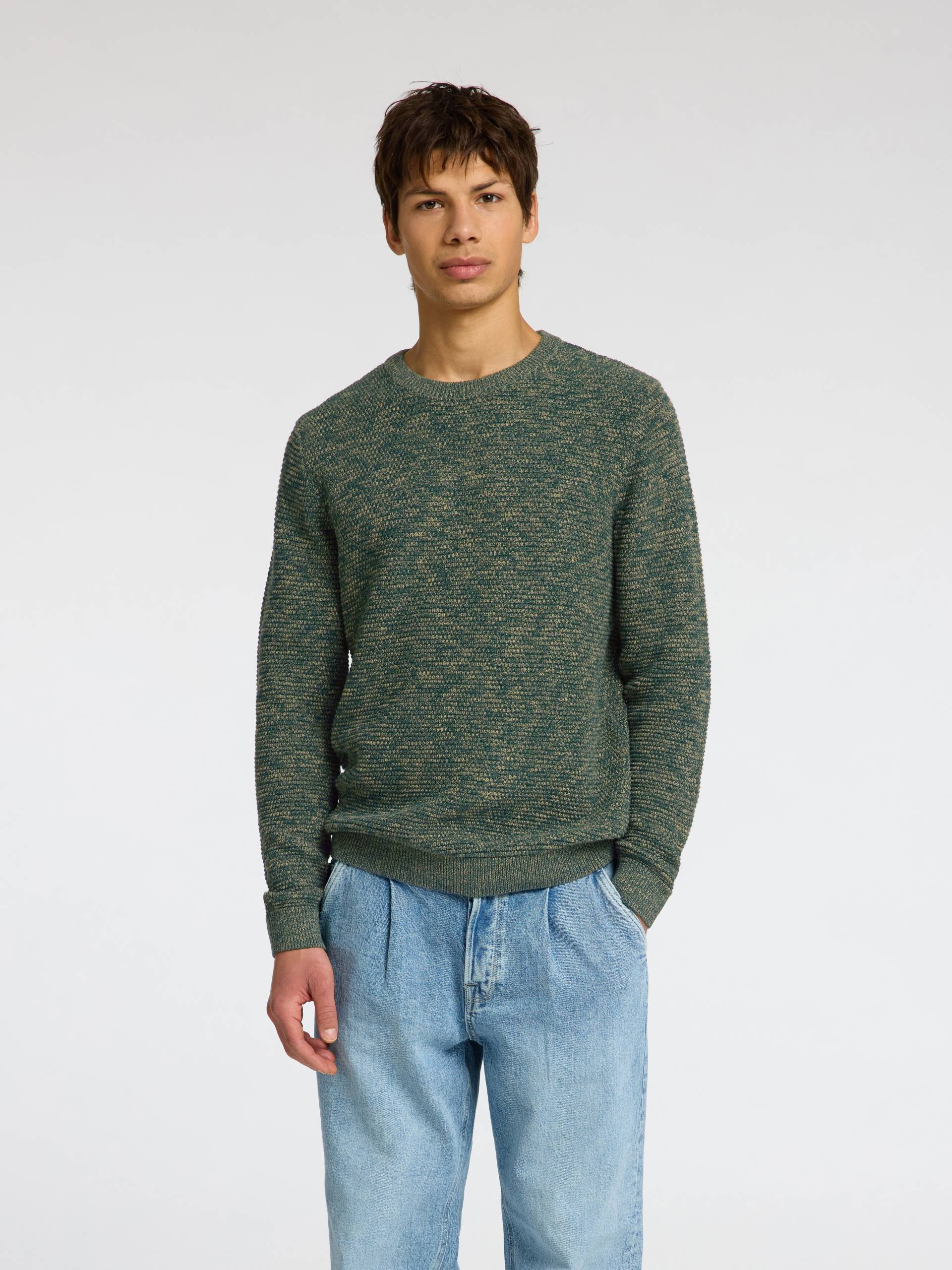 SELECTED HOMME Rundhalspullover »SLHVINCE LS KNIT BUBBLE CREW NECK NOOS« SELECTED HOMME Rundhalspullover »SLHVINCE LS KNIT BUBBLE CREW NECK NOOS« von SELECTED HOMME