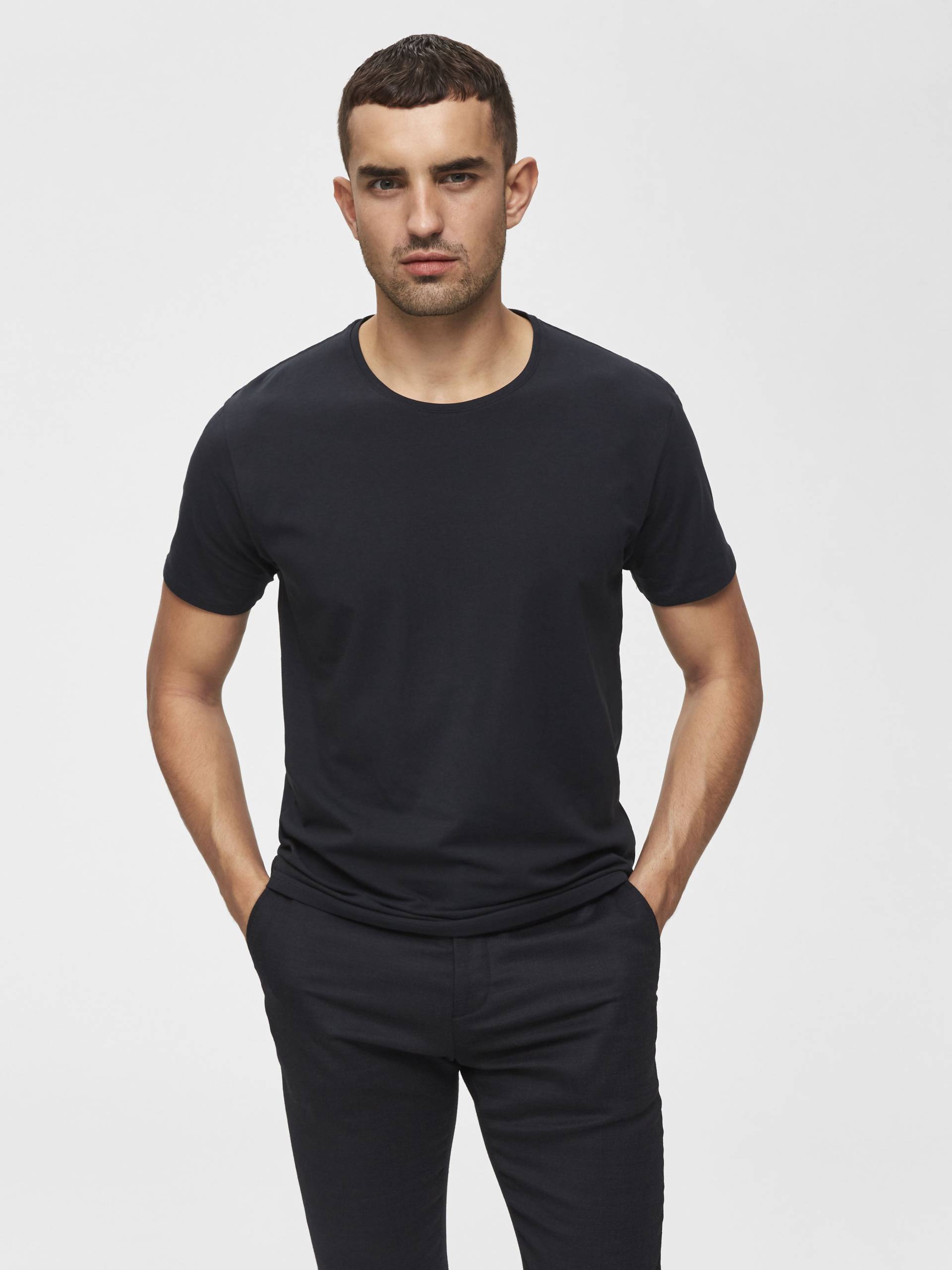 SELECTED HOMME Rundhalsshirt »Basic T-Shirt« von SELECTED HOMME