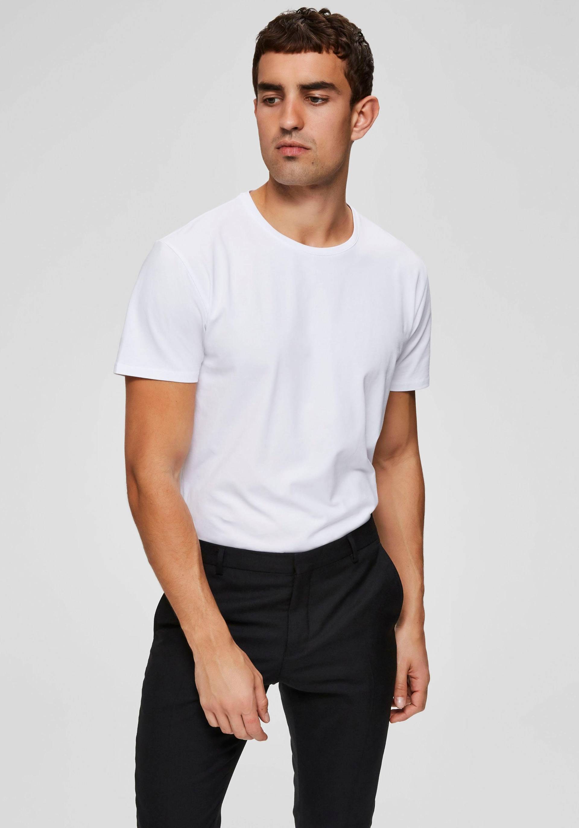 SELECTED HOMME Rundhalsshirt »Basic T-Shirt« von SELECTED HOMME