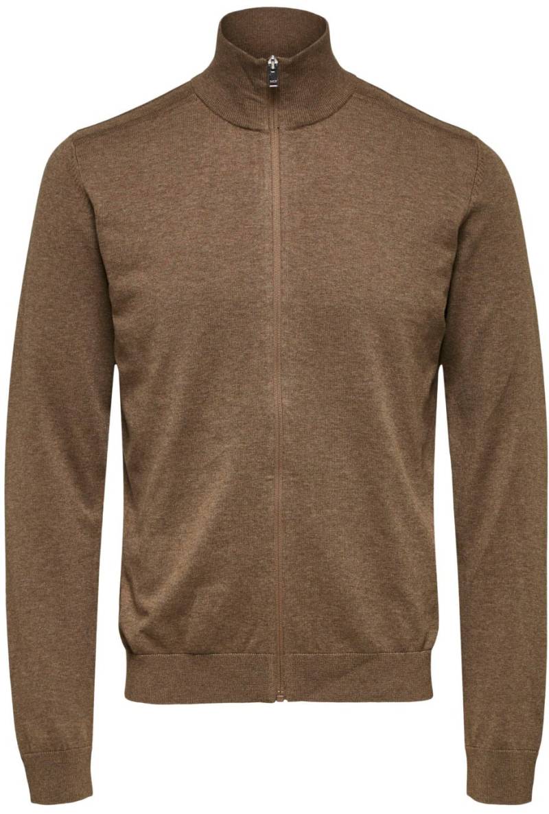 SELECTED HOMME Strickjacke »SLHBERG FULL ZIP CARDIGAN NOOS« von SELECTED HOMME
